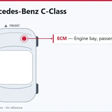 2009 Mercedes-Benz C-Class ECM Replacement and Common Issues