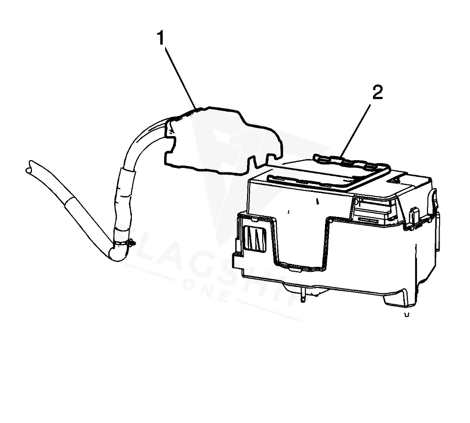2009 Pontiac Torrent PCM location diagram