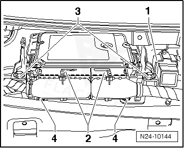 2012 Volkswagen Golf PCM location diagram