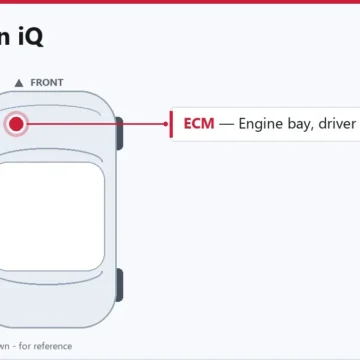 2013 Scion iQ Powertrain and Engine Control Module Guide