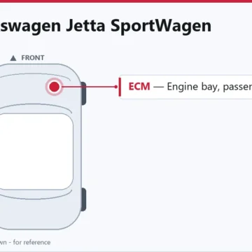 2013 Volkswagen Jetta SportWagen Engine Control Module Troubleshooting