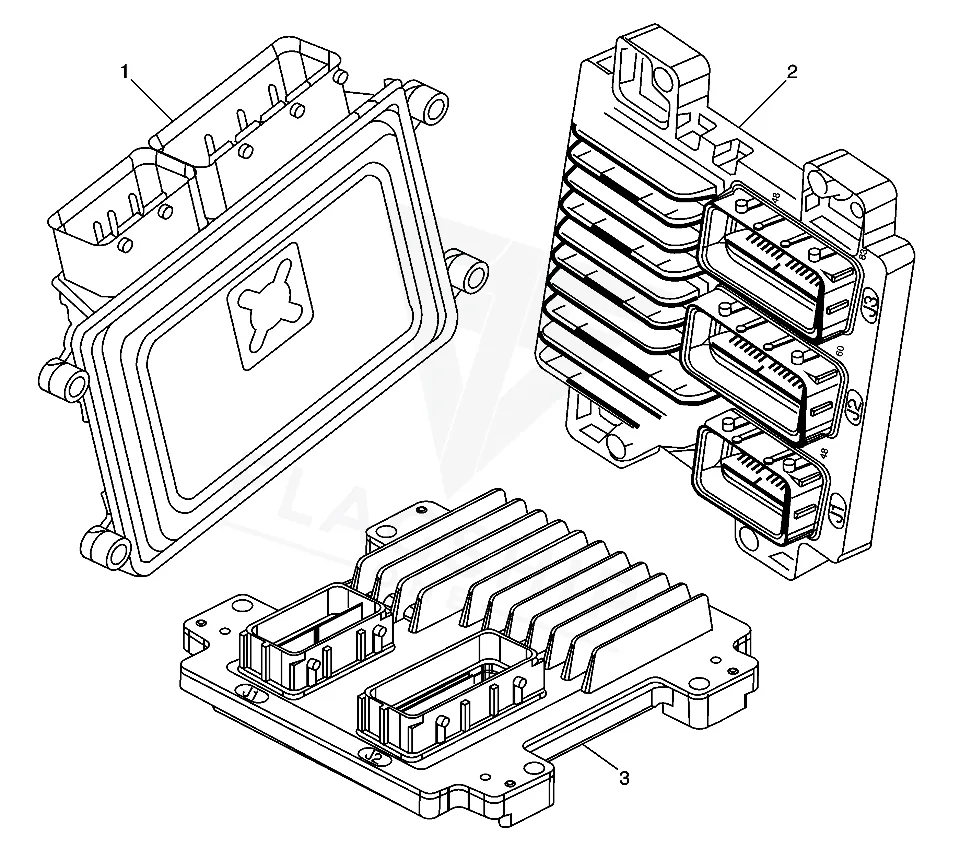 2014 Chevrolet Spark PCM location diagram