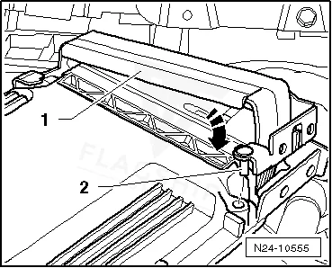 2014 Volkswagen Golf PCM location diagram