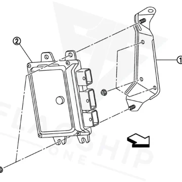 2016 Nissan Versa Powertrain Control Module Replacement