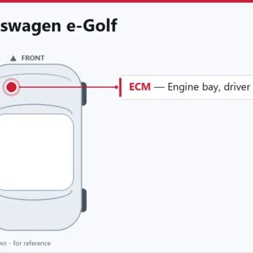 2016 Volkswagen e-Golf PCM Replacement and Programming Guide Details