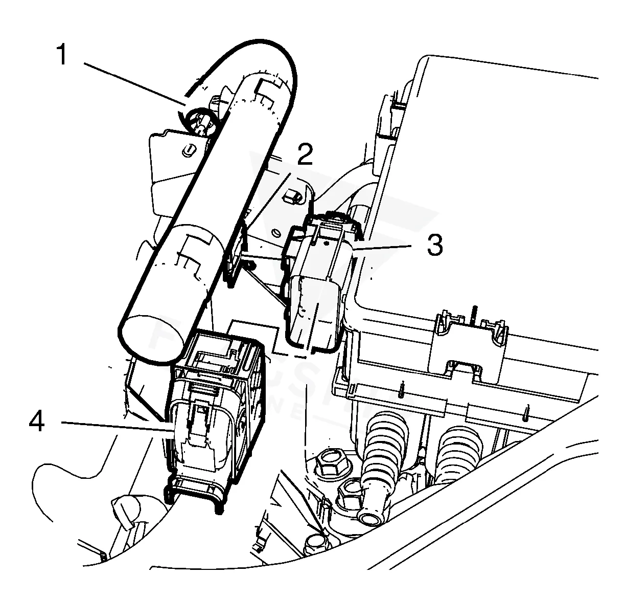 2017 Chevrolet Cruze PCM location diagram