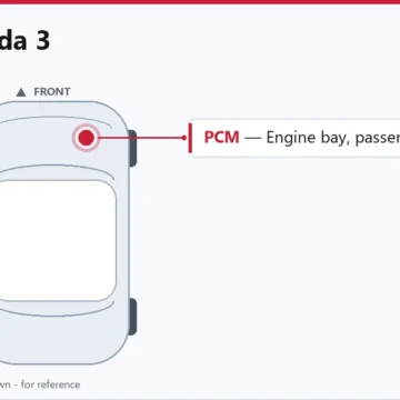 2017 Mazda 3 PCM/ECM Replacement Guide