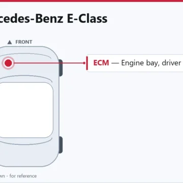 2019 Mercedes-Benz E-Class 4.0L PCM and ECM Replacement and Programming Guide