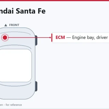 2020 Hyundai Santa Fe 2.4L PCM Replacement Guide