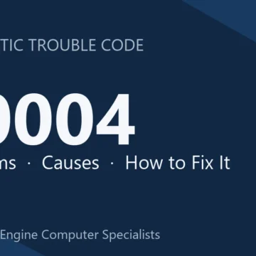 B0004 Code Symptoms, Causes, Diagnosis and Repair Steps Guide