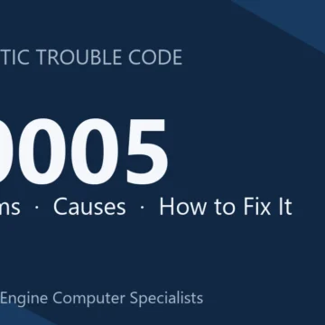 B0005 Code Symptoms, Causes, Diagnosis and Complete Repair Guide
