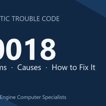B0018 Code Symptoms, Causes, Diagnostic Steps & Repair Costs