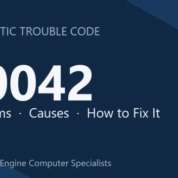 B0042 Code Symptoms, Causes, Diagnosis and Repair Guide Overview