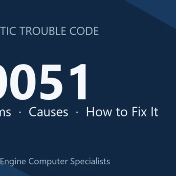 B0051 Code Symptoms, Causes, Diagnosis & Repair