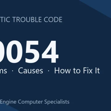B0054 Code Symptoms, Causes, Diagnosis & Repair Costs Guide Info