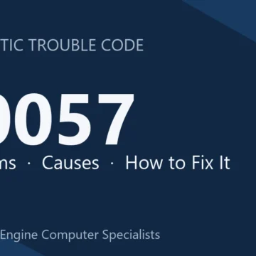 B0057 Code Symptoms, Causes, Diagnostic & Repair Guide, Cost