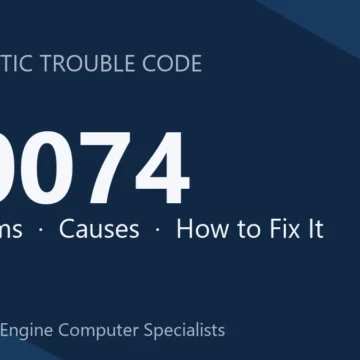 B0074 Code Symptoms, Causes, Diagnosis and Repair Guide for Module