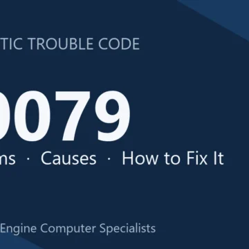 B0079 Code Symptoms, Causes, Diagnosis & Repair Guide with Cost