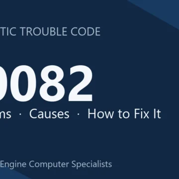 B0082 Code Symptoms, Causes, Diagnosis & Repair Guide – Step by Step