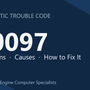 B0097 Code Symptoms, Causes, Diagnosis, Repair Steps & Costs