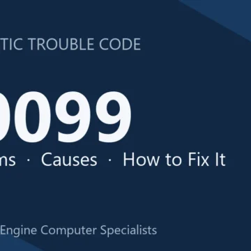 B0099 Code Symptoms, Causes, Diagnosis and Repair Costs Guide