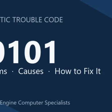 B0101 Code Symptoms, Causes, Diagnostic Steps & Repair Costs