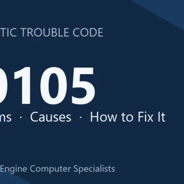 B0105 Code Symptoms, Causes, Diagnosis, Repair & Cost Estimates