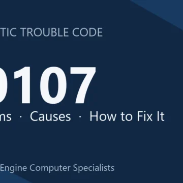 B0107 Code Symptoms, Causes, Diagnosis, Repair & Prevention Tips