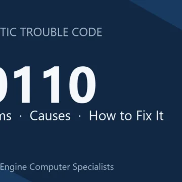 B0110 Code Symptoms, Causes, Diagnosis & Complete Repair Guide