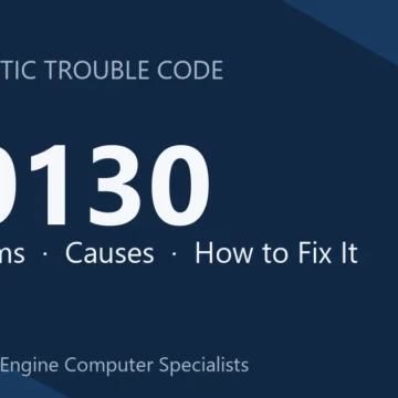 B0130 Code Symptoms, Causes, Diagnosis & Repair Overview Guide