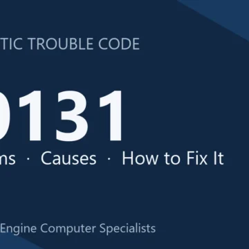 B0131 Code Symptoms, Causes, Diagnosis and Repair Guide Steps