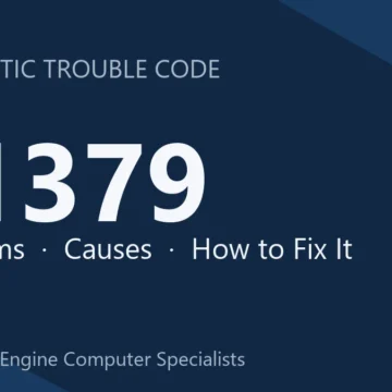 B1379 Code Symptoms, Causes, Diagnosis & Repair Overview Guide