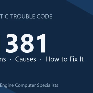 B1381 Code Symptoms, Causes, Diagnosis, Repair Costs & Solutions