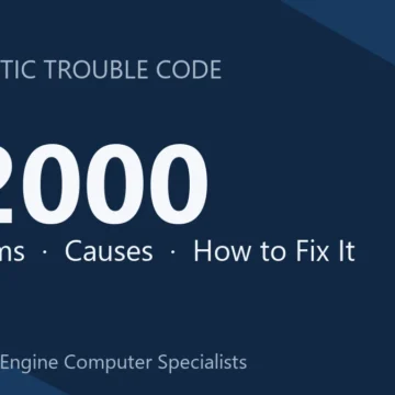 B2000 Code Symptoms, Causes & Repair Guide