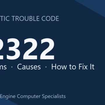 B2322 Code Symptoms, Causes, Diagnosis and Repair Guide Steps