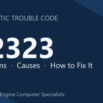B2323 Code Symptoms, Causes, Diagnosis & Repair Guide for Trucks