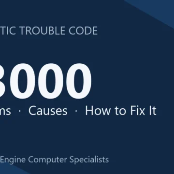 B3000 Code Symptoms, Causes, Diagnosis & Repair Guide