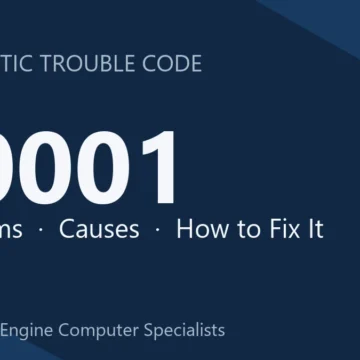 C0001 Code Symptoms, Causes, Diagnosis & Repair Overview DIY