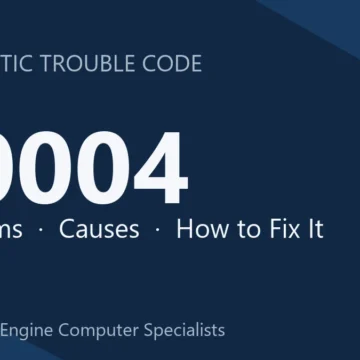 C0004 Code Symptoms, Causes, Diagnosis & Complete Repair Guide