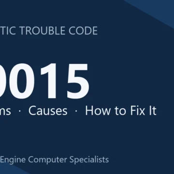 C0015 Code Symptoms, Causes, Diagnosis, Repair & Cost Guide Overview