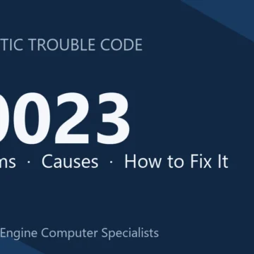 C0023 Code Symptoms, Causes, Diagnosis & Repair Procedures Guide