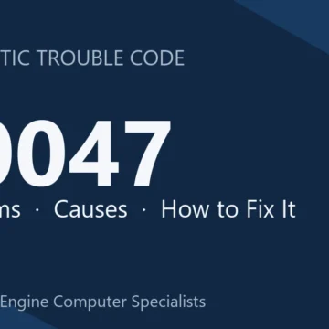 C0047 Code Symptoms, Causes, Diagnosis & Repair Guide for Your Module