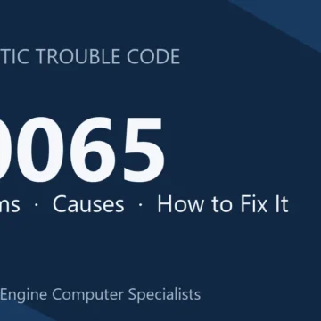 C0065 Code Symptoms, Causes, Diagnosis and Repair Guide Overview
