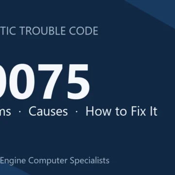 C0075 Code Symptoms, Causes, Diagnosis and Repair Guide Steps