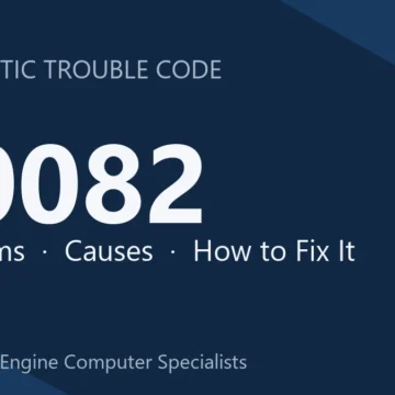 C0082 Code Symptoms, Causes, Diagnosis and Repair Guide Overview