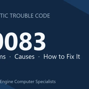 C0083 Code Symptoms, Causes, Diagnosis and Repair Guide Procedures