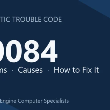C0084 Code Symptoms, Causes, Diagnostic Guide & Cost Estimate