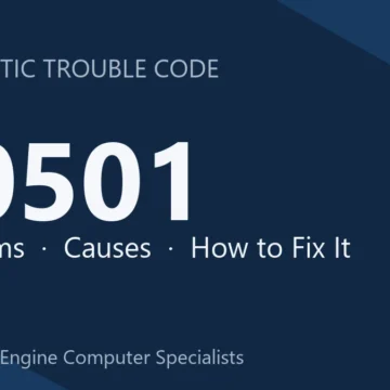 C0501 Code Symptoms, Causes, and Repair Procedures Guide for ECM