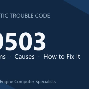 C0503 Code Symptoms, Causes, Diagnosis and Repair Procedure Guide