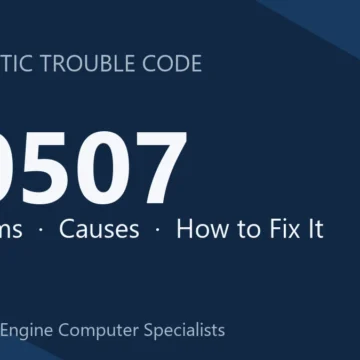 C0507 Code Symptoms, Causes, Diagnosis and Repair Guide